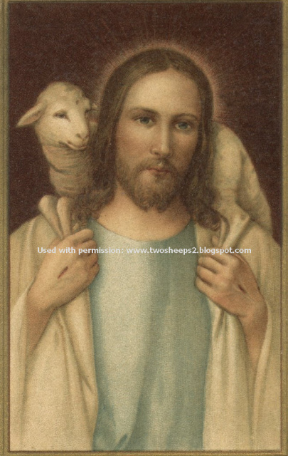 GOOD SHEPHERD - PSALM 23 PRAYER CARD